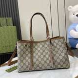 GG Emblem Small Tote Bag