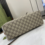 GG Emblem Small Tote Bag